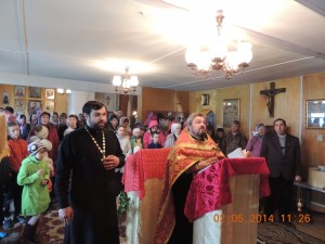 храме Камчатки,